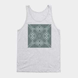 Reverse Graffitti Kaleidoscope Pattern (Seamless) 9 Tank Top